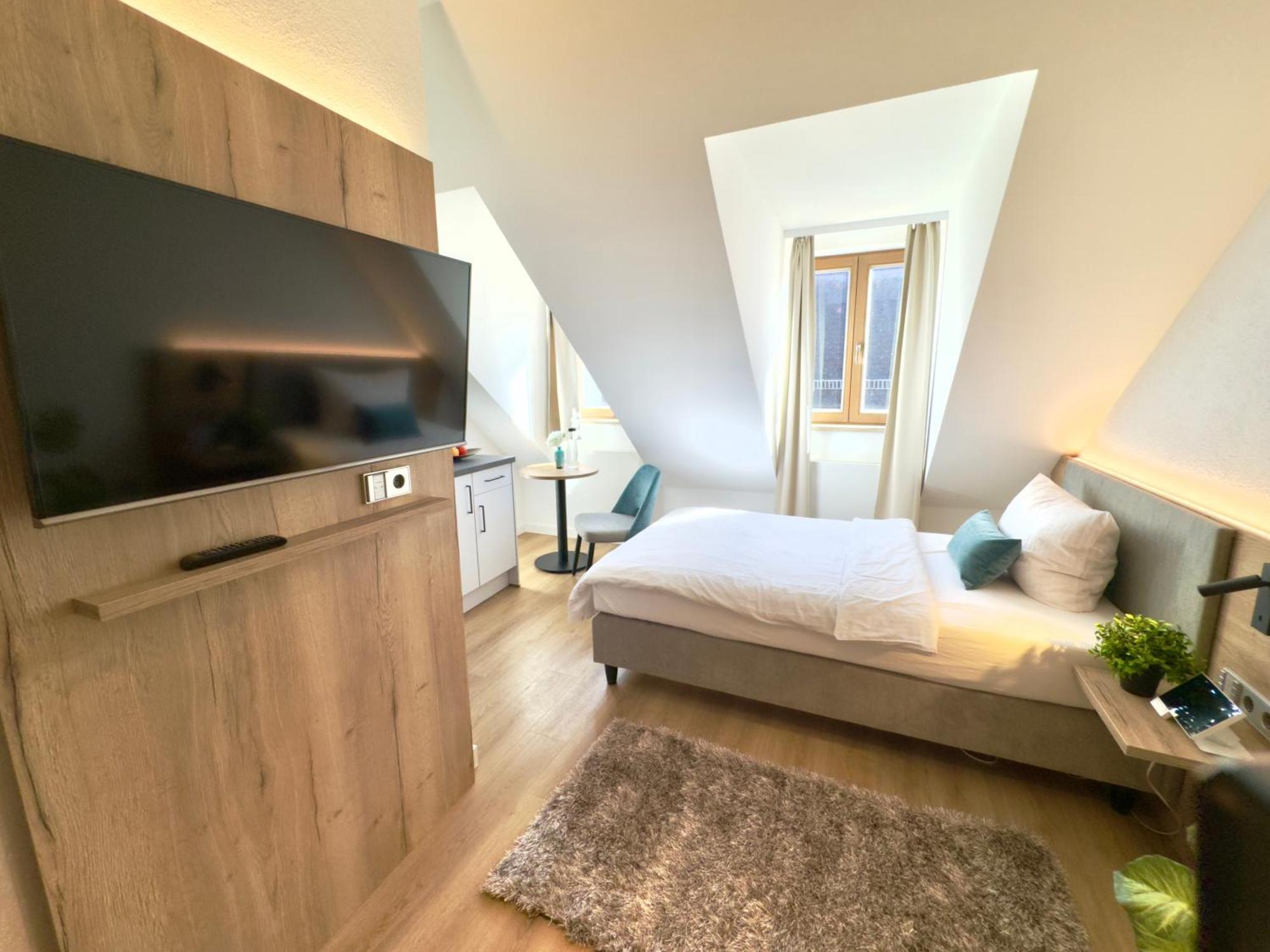 Living & Serviced Apartments By Blauer Wolf 군젠하우젠 외부 사진