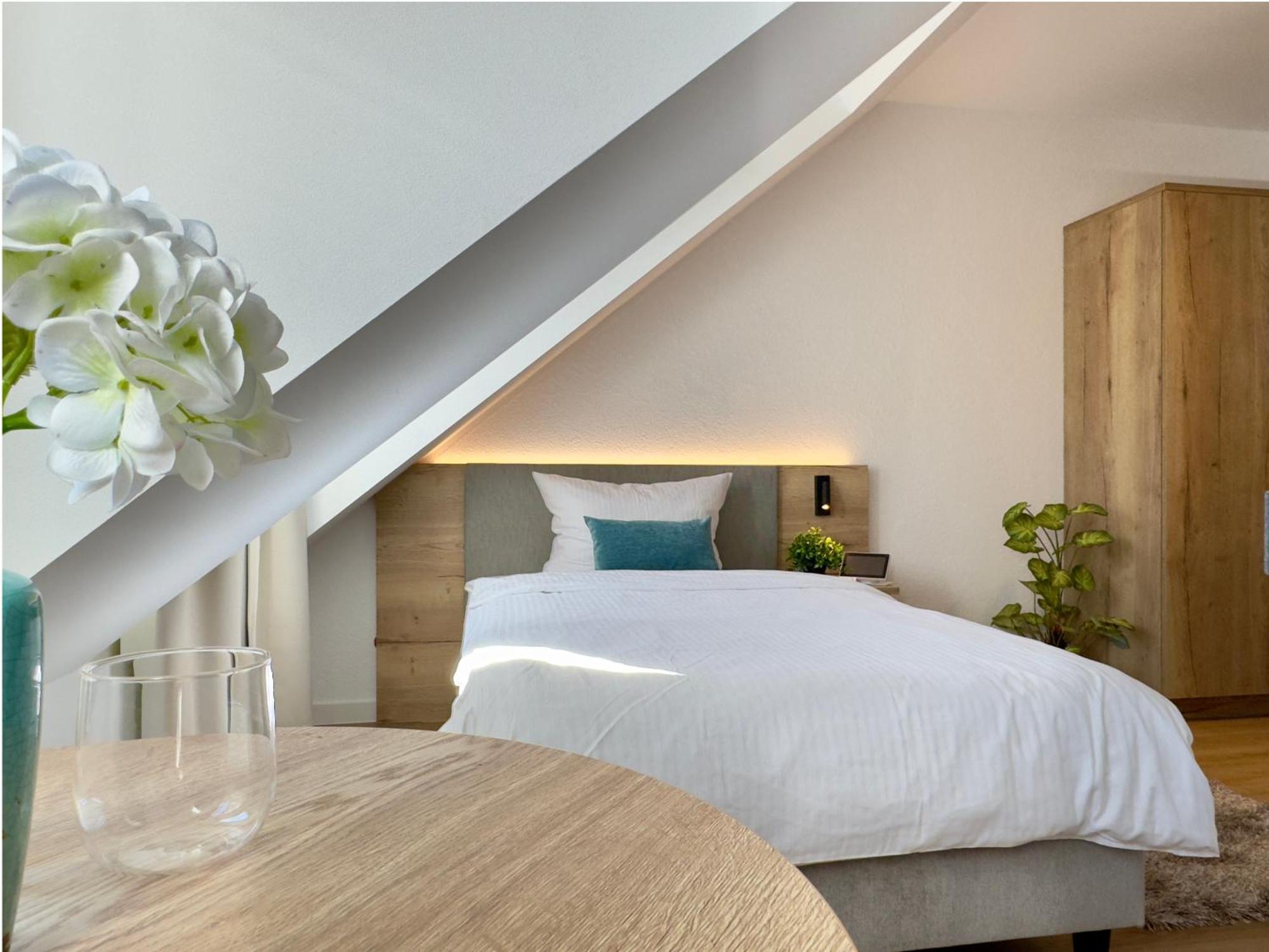 Living & Serviced Apartments By Blauer Wolf 군젠하우젠 외부 사진